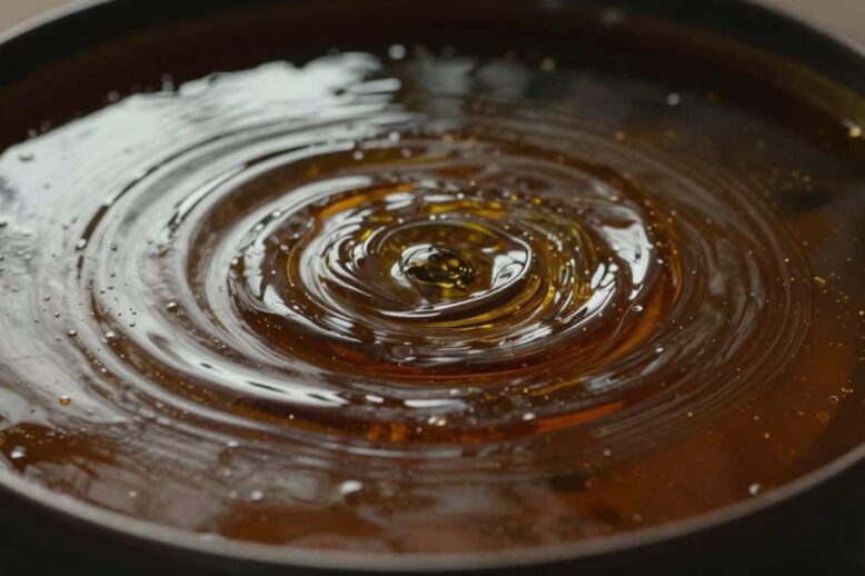 Crude oil barrel texture